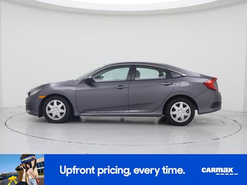 Gray 2017 Honda Civic LX