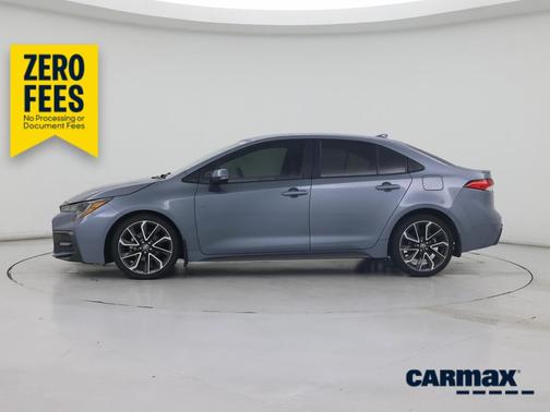 Blue 2022 Toyota Corolla SE