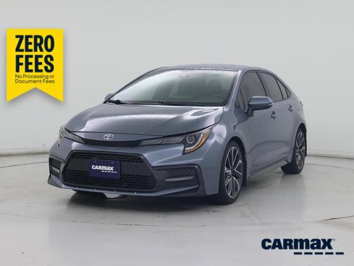 Blue 2022 Toyota Corolla SE
