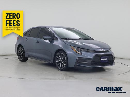 Blue 2022 Toyota Corolla SE