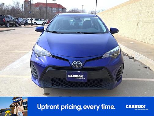 Blue 2018 Toyota Corolla SE