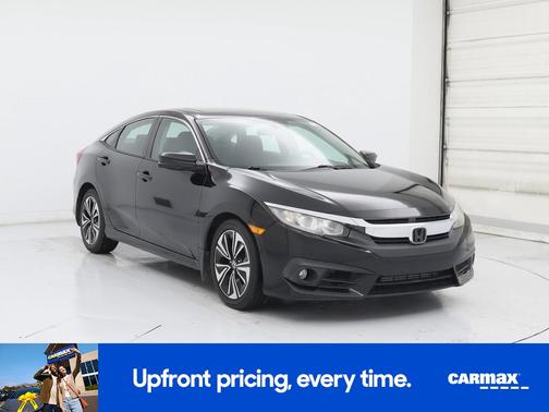 Black 2017 Honda Civic EX-T