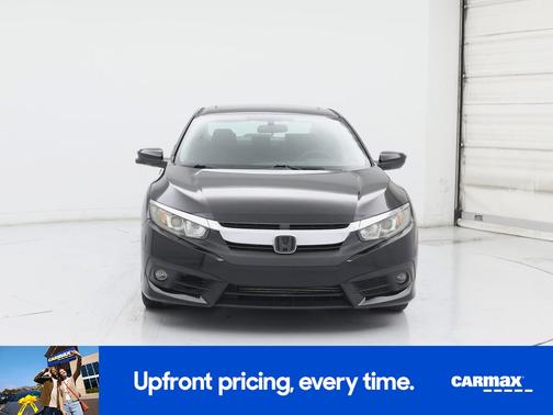 Black 2017 Honda Civic EX-T