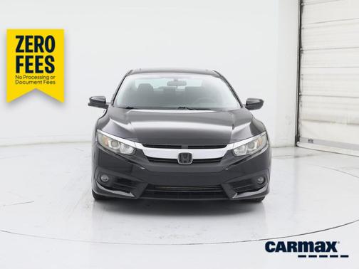 Black 2017 Honda Civic EX-T