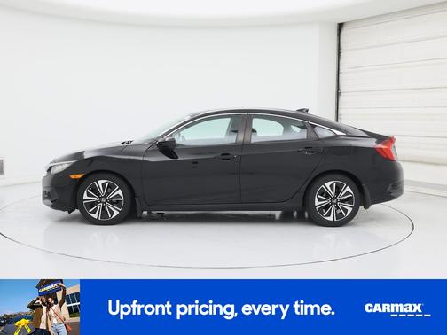 Black 2017 Honda Civic EX-T