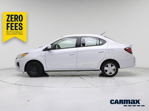 White 2022 Mitsubishi Mirage G4 ES