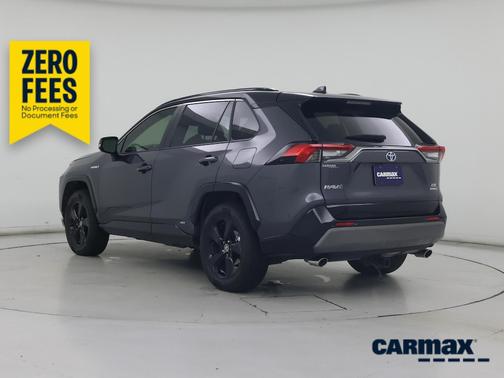 Gray 2020 Toyota RAV4 Hybrid XSE