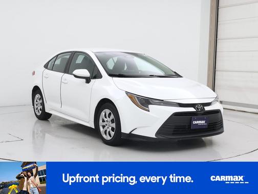 White 2023 Toyota Corolla LE