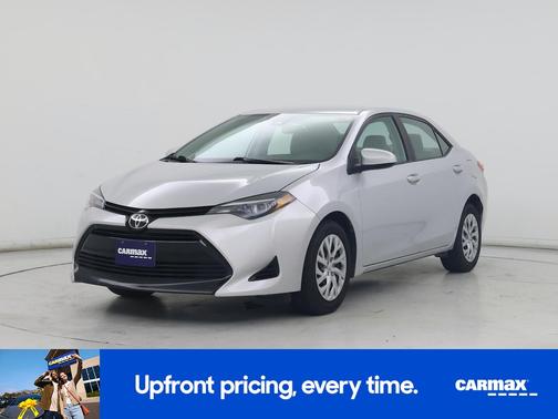 Silver 2017 Toyota Corolla LE