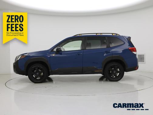 Blue 2023 Subaru Forester Wilderness