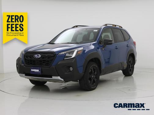 Blue 2023 Subaru Forester Wilderness