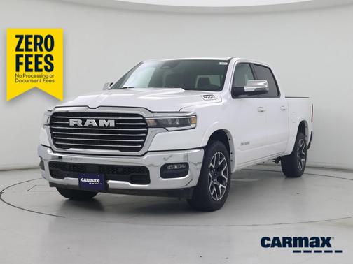 White 2025 RAM 1500 Laramie
