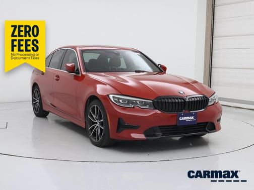 Red 2019 BMW 330 I