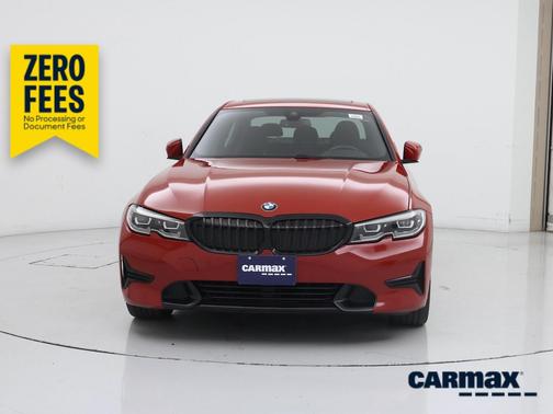 Red 2019 BMW 330 I