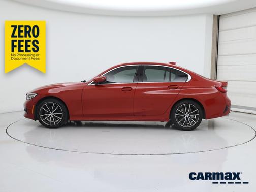 Red 2019 BMW 330 I