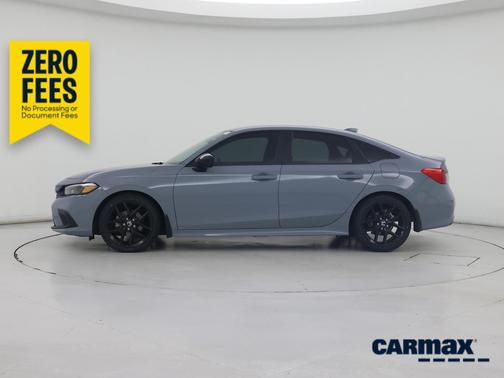 Gray 2022 Honda Civic Sport