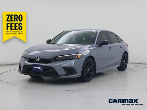 Gray 2022 Honda Civic Sport