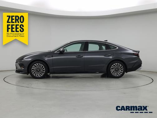 Gray 2024 Hyundai SONATA Hybrid SEL