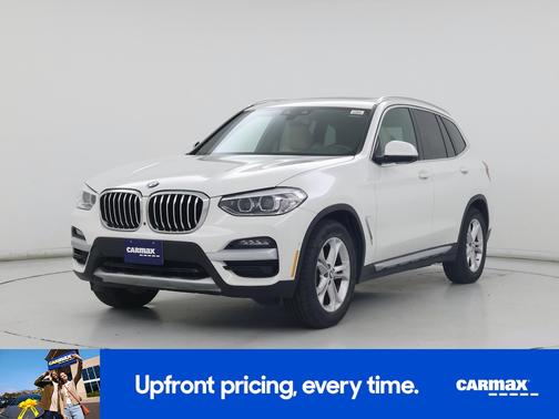 White 2020 BMW X3 XDrive30i