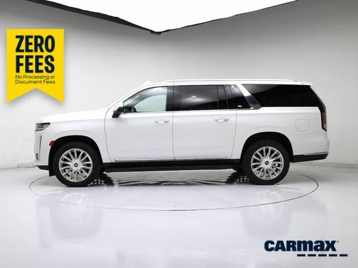 White 2022 Cadillac Escalade ESV Premium Luxury