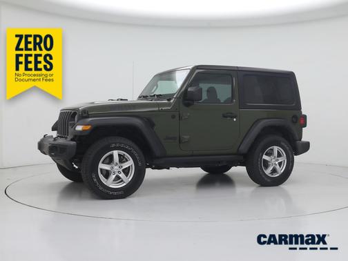 Green 2021 Jeep Wrangler Willy's