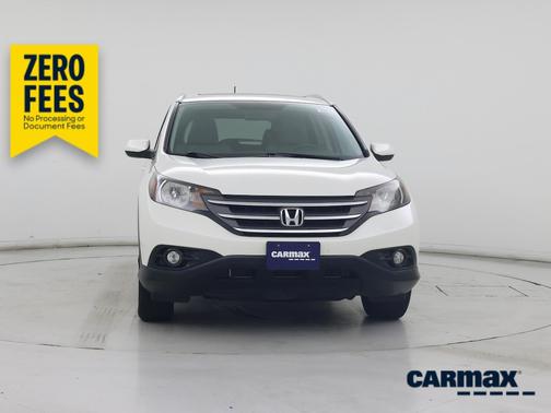 White 2014 Honda CR-V EX-L