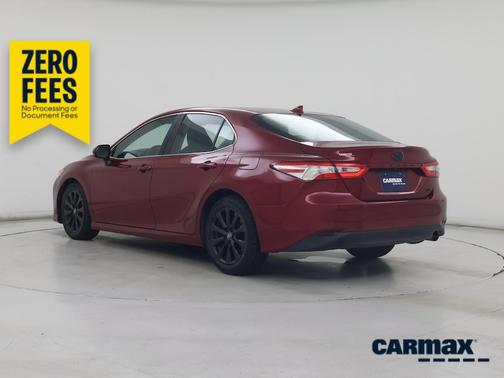 Burgundy 2020 Toyota Camry LE