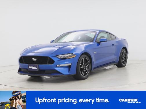 Blue 2020 Ford Mustang GT Premium