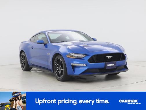 Blue 2020 Ford Mustang GT Premium