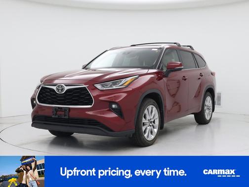 Red 2020 Toyota Highlander Limited