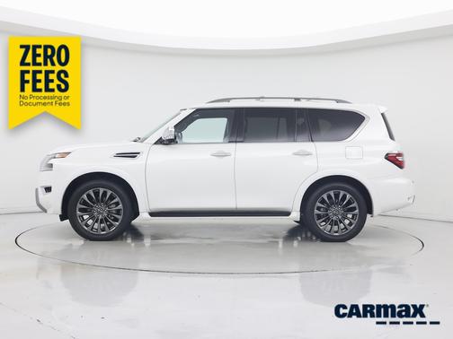 White 2024 Nissan Armada Platinum