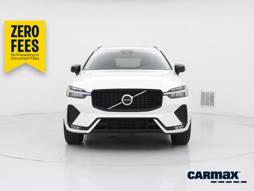 White 2023 Volvo XC60 B5 Ultimate Dark Theme