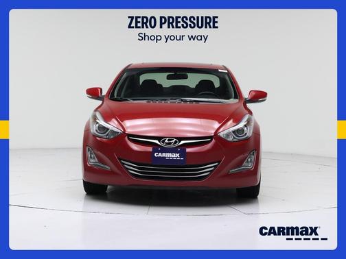 Red 2015 Hyundai ELANTRA Sport