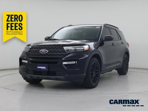 Black 2021 Ford Explorer XLT
