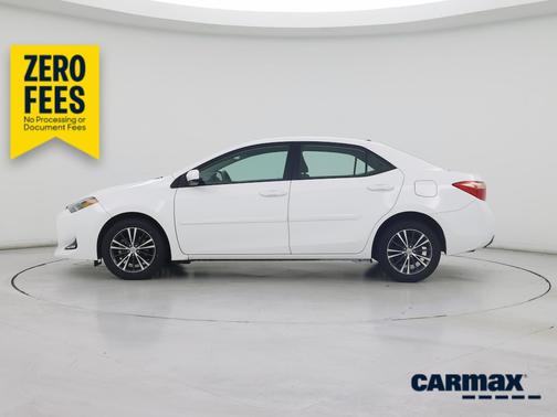 White 2019 Toyota Corolla LE