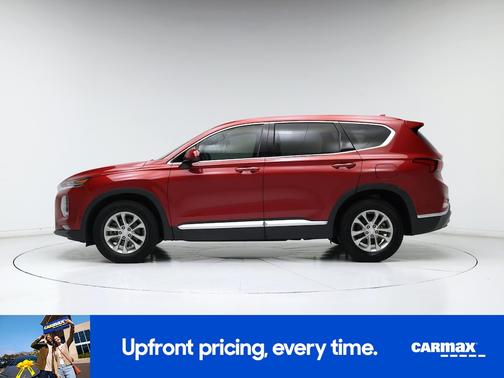 Red 2019 Hyundai SANTA FE SEL