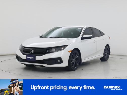 White 2020 Honda Civic Sport