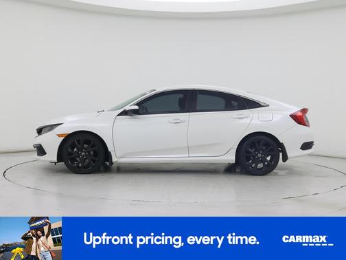 White 2020 Honda Civic Sport