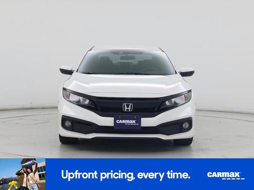 White 2020 Honda Civic Sport