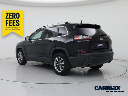 Black 2019 Jeep Cherokee Latitude Plus