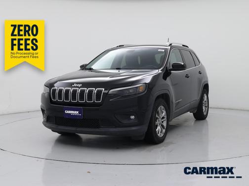 Black 2019 Jeep Cherokee Latitude Plus