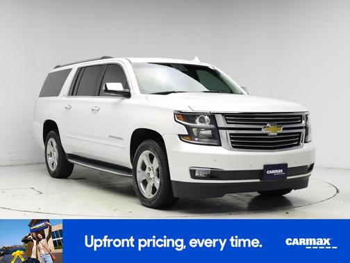 White 2016 Chevrolet Suburban LTZ