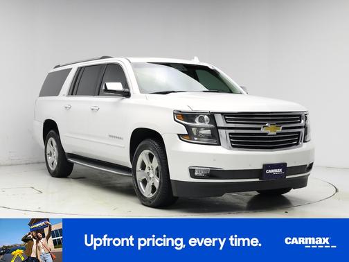 White 2016 Chevrolet Suburban LTZ