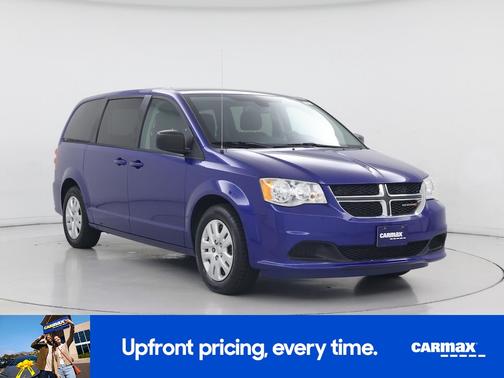 Blue 2018 Dodge Grand Caravan SE