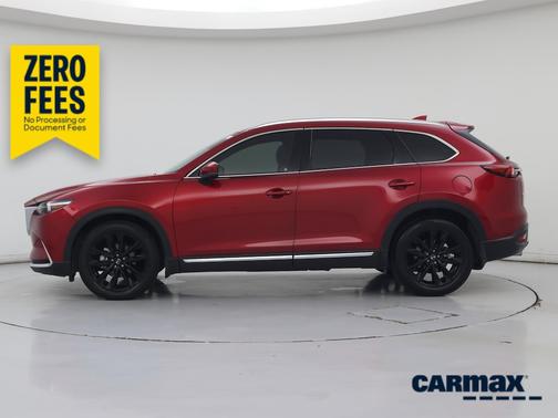 Red 2021 Mazda CX-9 Grand Touring