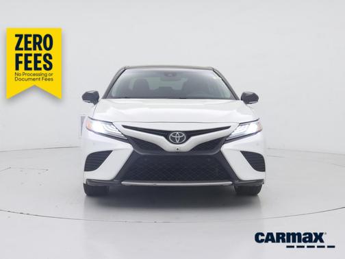 White 2020 Toyota Camry XSE