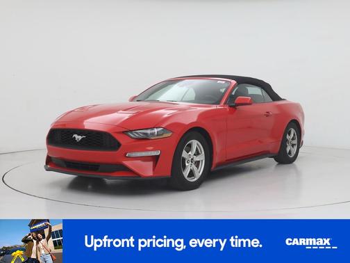 Red 2021 Ford Mustang Ecoboost
