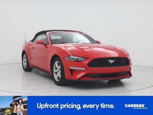 Red 2021 Ford Mustang Ecoboost
