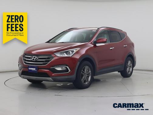Red 2017 Hyundai Santa Fe Sport