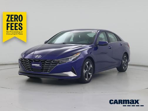 Blue 2022 Hyundai ELANTRA SEL